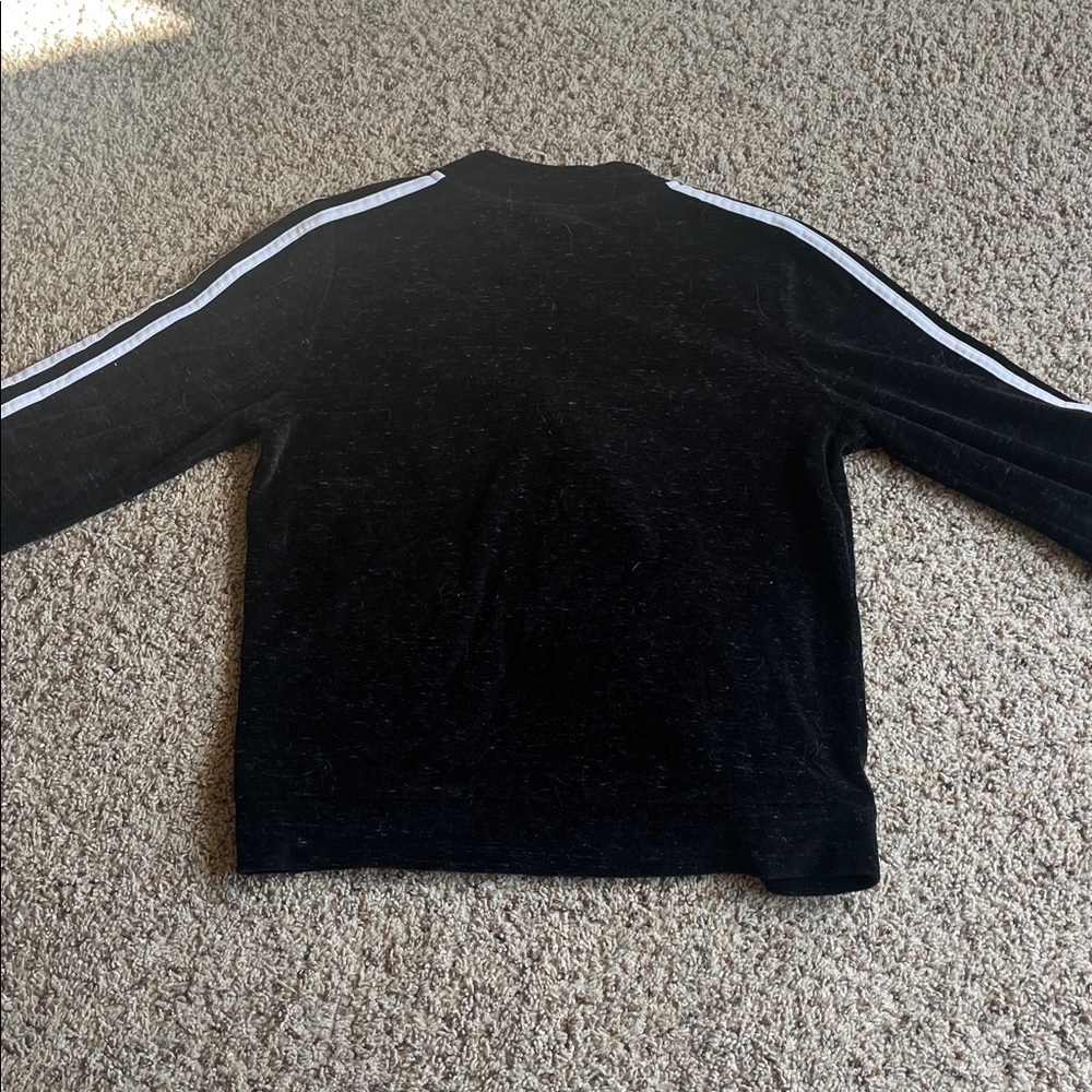 Adidas Black and White Track Jacket - Picture 2 of 5